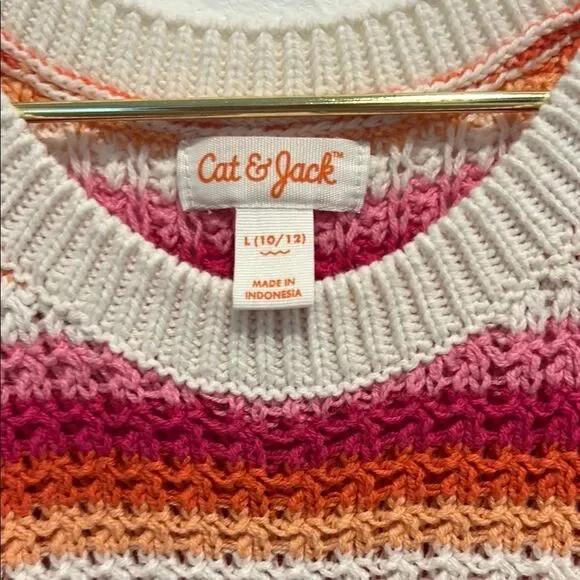 Cat and Jack Striped Knit Tank Top - Picture 2 of 5